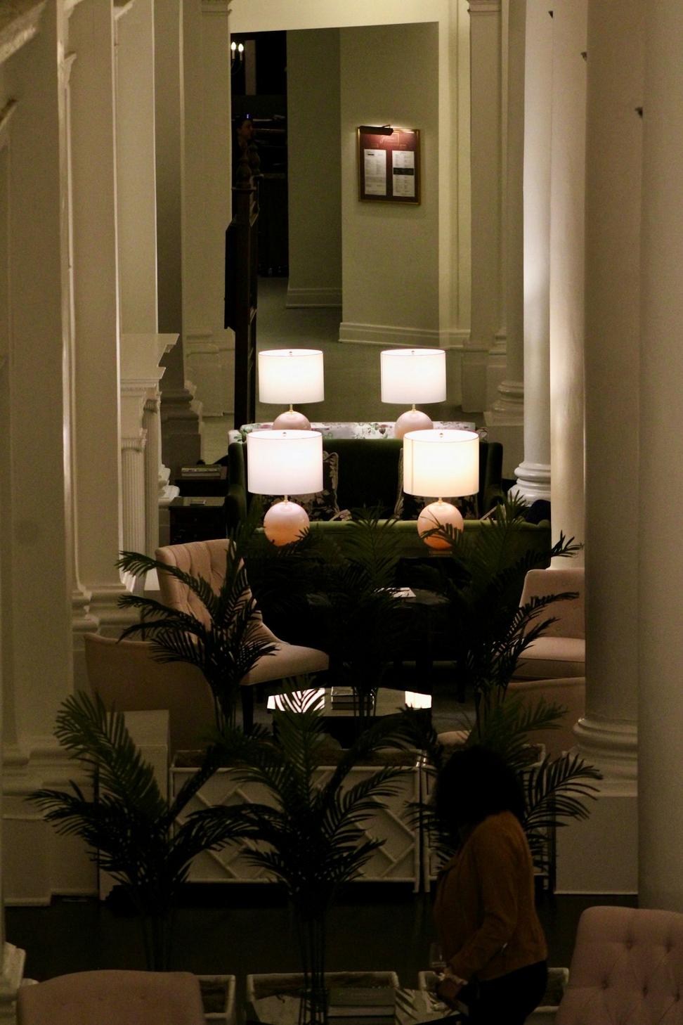 Elegant hotel suite